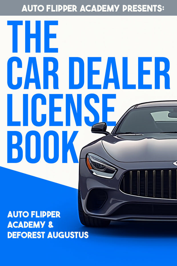 THE CAR DEALER LICENSE BOOK